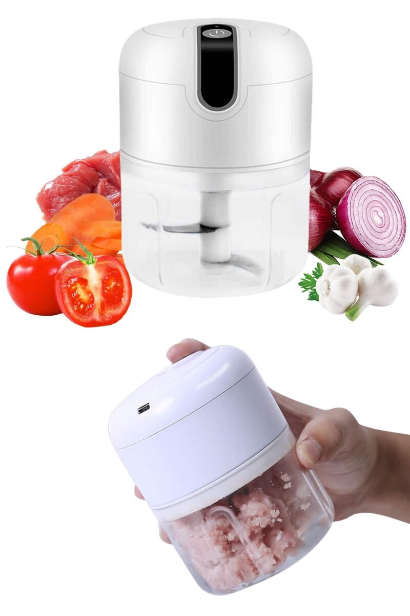 Mini Doğrayıcı Rondo Taşınabilir Mini El Blender Paslanmaz Çelik 3 Mini Doğrayıcı Rondo Taşınabilir Mini El Blender Paslanmaz Çelik - Görsel 3