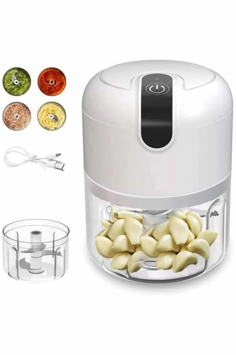 Rondo Doğrayıcı 250 ML Taşınabilir USB Şarjlı Pratik El Rondo Blender Yeni Nesil 2 Rondo Doğrayıcı 250 ML Taşınabilir USB Şarjlı Pratik El Rondo Blender Yeni Nesil - Görsel 2
