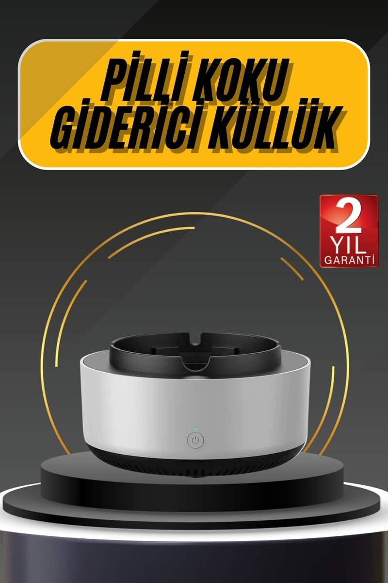 Kül Tablası Hava Temizleyici Araç Akıllı Küllük Duman Temizleyici 1 Kül Tablası Hava Temizleyici Araç Akıllı Küllük Duman Temizleyici