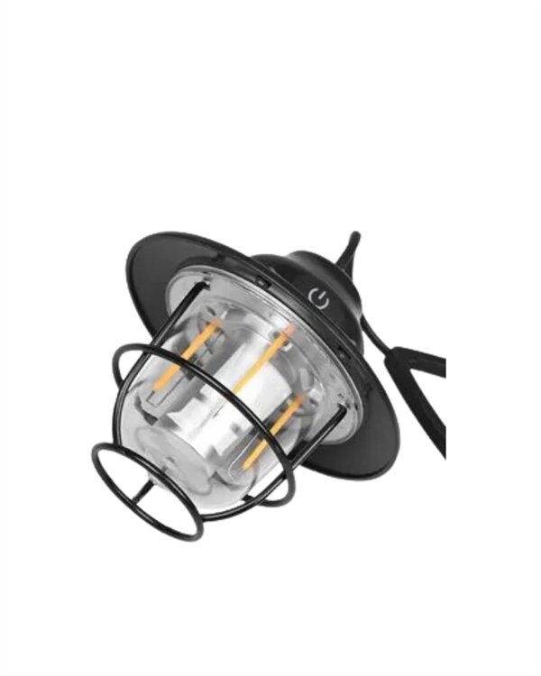 USB Şarjlı Retro LED Kamp Feneri – 4 Işık Modu Su Geçirmez Taşınabilir 2 USB Şarjlı Retro LED Kamp Feneri – 4 Işık Modu Su Geçirmez Taşınabilir - Görsel 2
