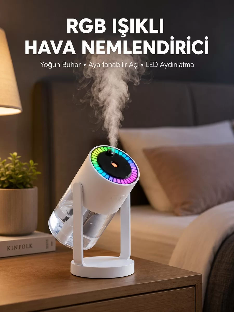 Gökyüzü Projektörlü Buhar Makinesi Ev Ofis ve Araç Uyumlu Yeni Nesil 1 Gökyüzü Projektörlü Buhar Makinesi Ev Ofis ve Araç Uyumlu Yeni Nesil