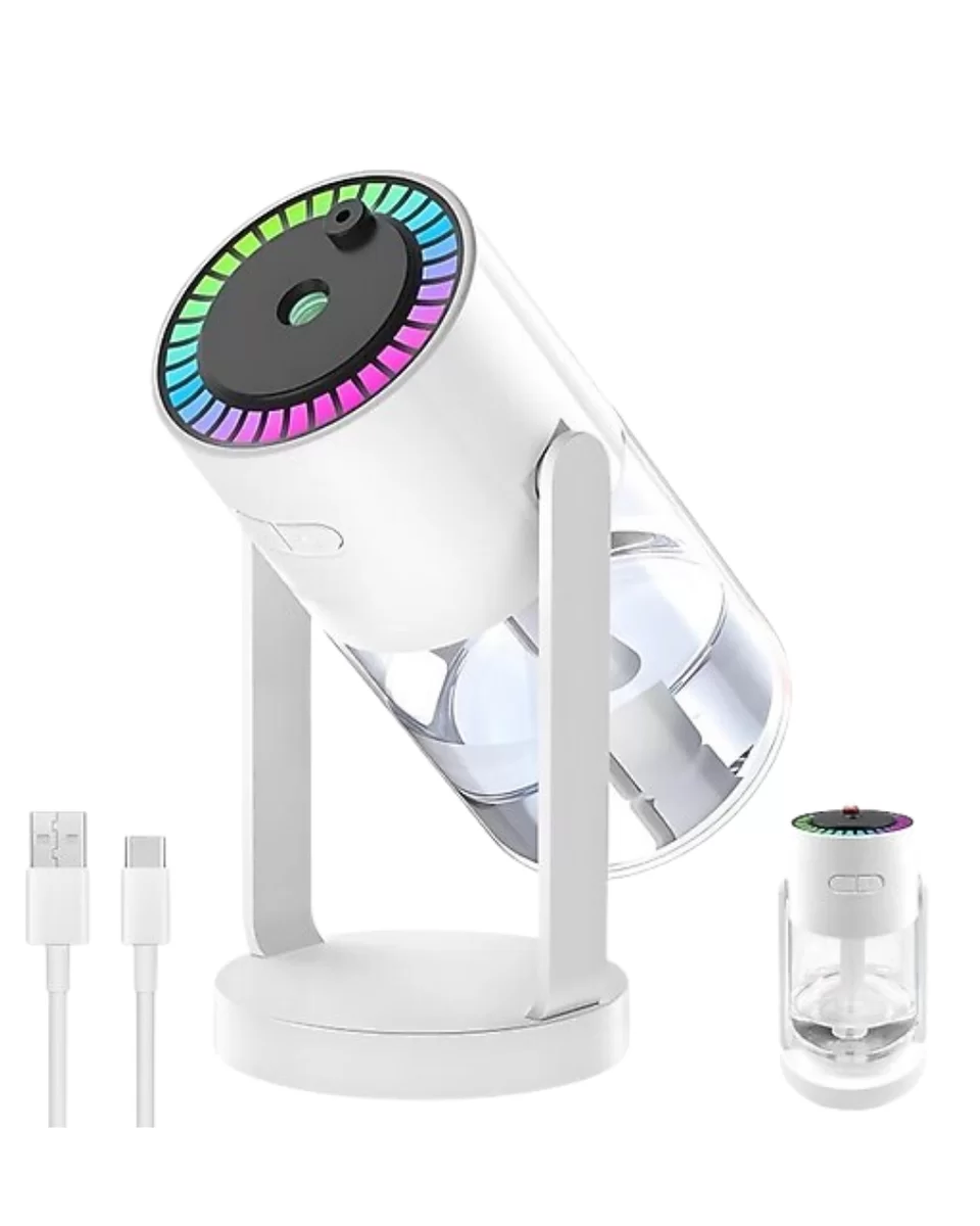 RGB Işıklı Hava Nemlendirici Ultrasonik Teknoloji ve Portatif Tasarım Yeni Nesil 3 RGB Işıklı Hava Nemlendirici Ultrasonik Teknoloji ve Portatif Tasarım Yeni Nesil - Görsel 3