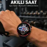 Spor ve Sağlık Takipli Akıllı Saat Kablosuz Şarj Yeni Nesil