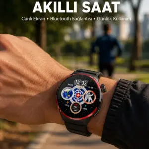 Bluetooth Arama Özellikli Akıllı Saat Suya Dayanıklı Yeni Nesil