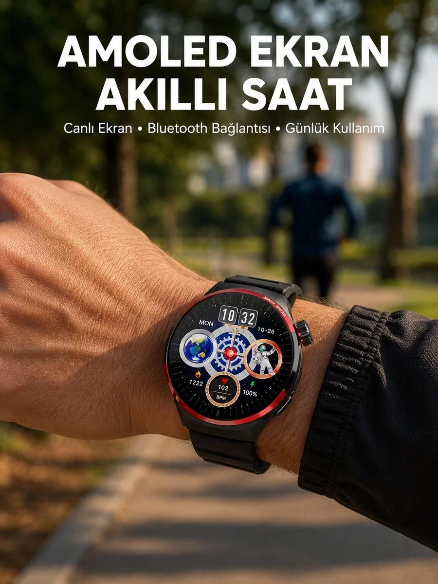 Bluetooth Arama Özellikli Akıllı Saat Suya Dayanıklı Yeni Nesil 1 Bluetooth Arama Özellikli Akıllı Saat Suya Dayanıklı Yeni Nesil