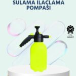 Basınçlı El Pompası 2 Litre Bakır Nozul Ayarlı Jet ve Dağınık Atım