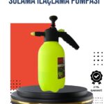 Ayarlı Nozullu 2L Basınçlı El Püskürtücü Jant Cam Temizlik Cila İçin