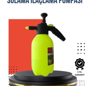 Ayarlı Nozullu 2L Basınçlı El Püskürtücü Jant Cam Temizlik Cila İçin