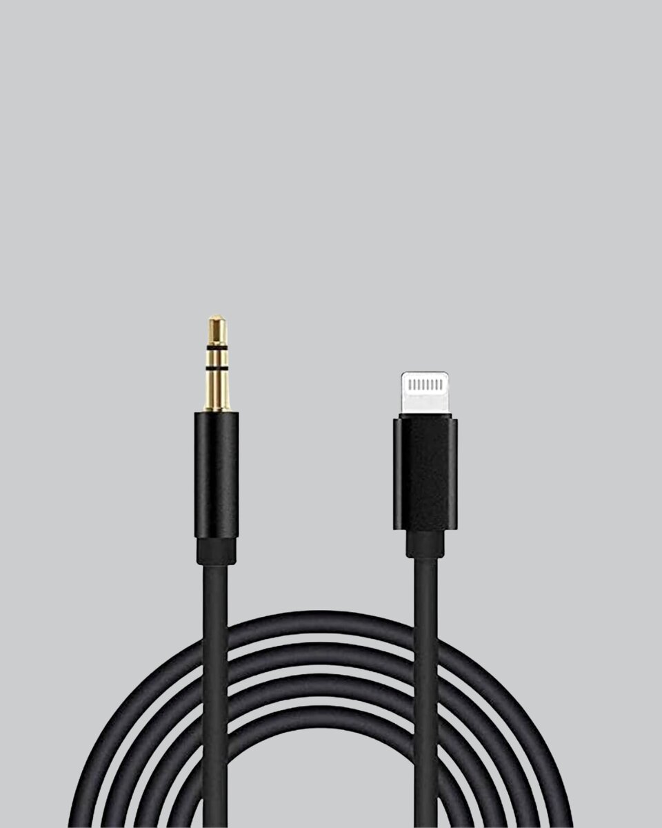 Lightning to 3.5mm Aux Ses Dönüştürücü Kablo 1 Metre Stereo Uyumlu 4 Lightning to 3.5mm Aux Ses Dönüştürücü Kablo 1 Metre Stereo Uyumlu - Görsel 4