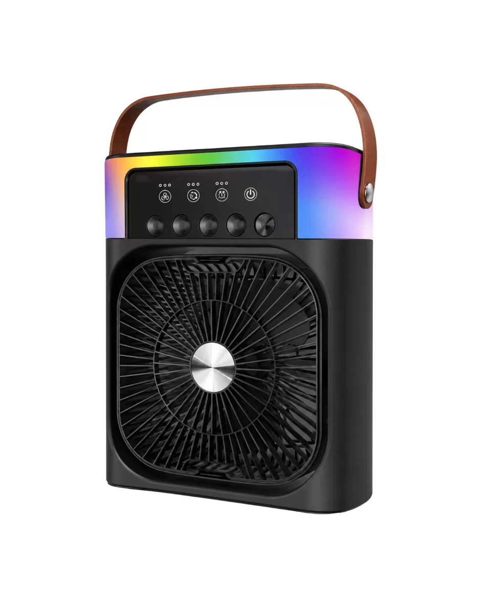 Taşınabilir Sprey Fan RGB Işıklı Mini Klima Soğutucu Nemlendirici USB Şarjlı 2 Taşınabilir Sprey Fan RGB Işıklı Mini Klima Soğutucu Nemlendirici USB Şarjlı - Görsel 2