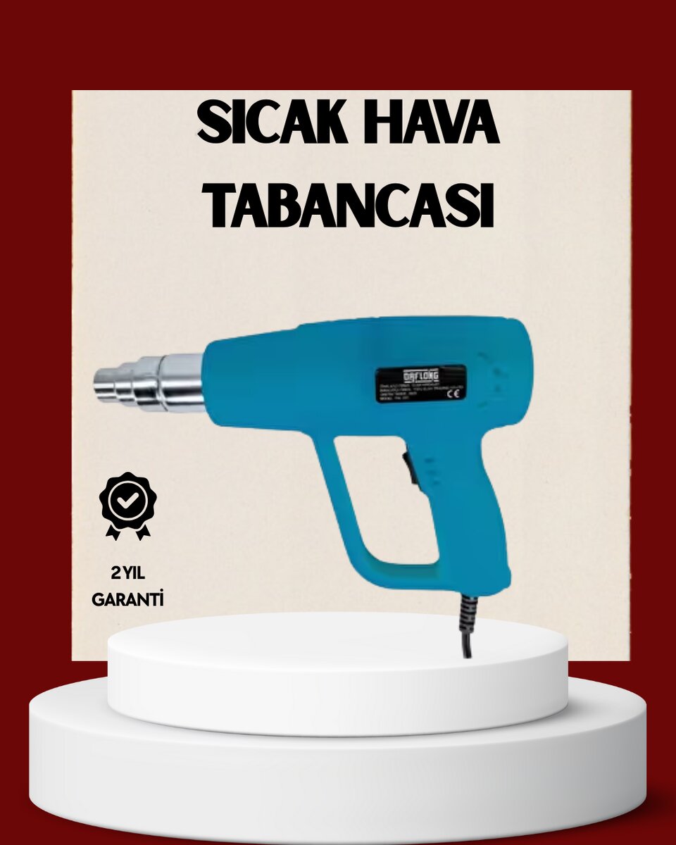 Ayarlanabilir Isı Tabancası Boya Sökme Lehim Isıtma 1 Ayarlanabilir Isı Tabancası Boya Sökme Lehim Isıtma