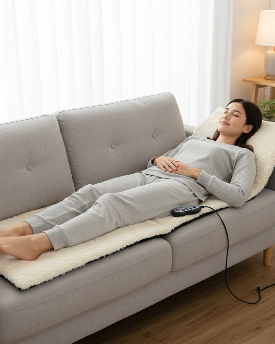 Full Body Masaj Minderi Isı ve Titreşim Destekli 1 Full Body Masaj Minderi Isı ve Titreşim Destekli