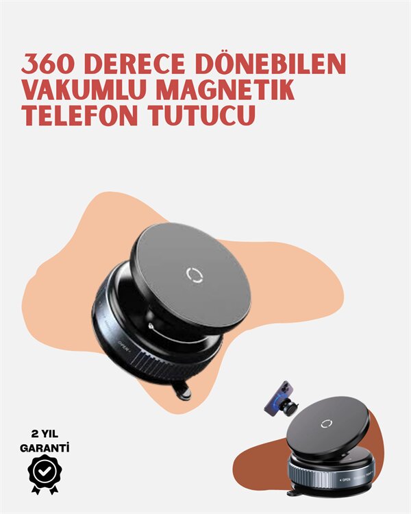 Evrensel Uyumlu Manyetik Araç Telefon Standı – Dayanıklı Alüminyum Gövde 1 Evrensel Uyumlu Manyetik Araç Telefon Standı – Dayanıklı Alüminyum Gövde