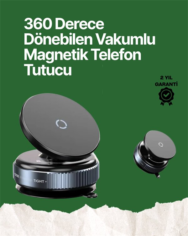 360° Ayarlanabilir Manyetik Araç Telefon Tutucu – Kompakt ve Pratik Tasarım 1 360° Ayarlanabilir Manyetik Araç Telefon Tutucu – Kompakt ve Pratik Tasarım