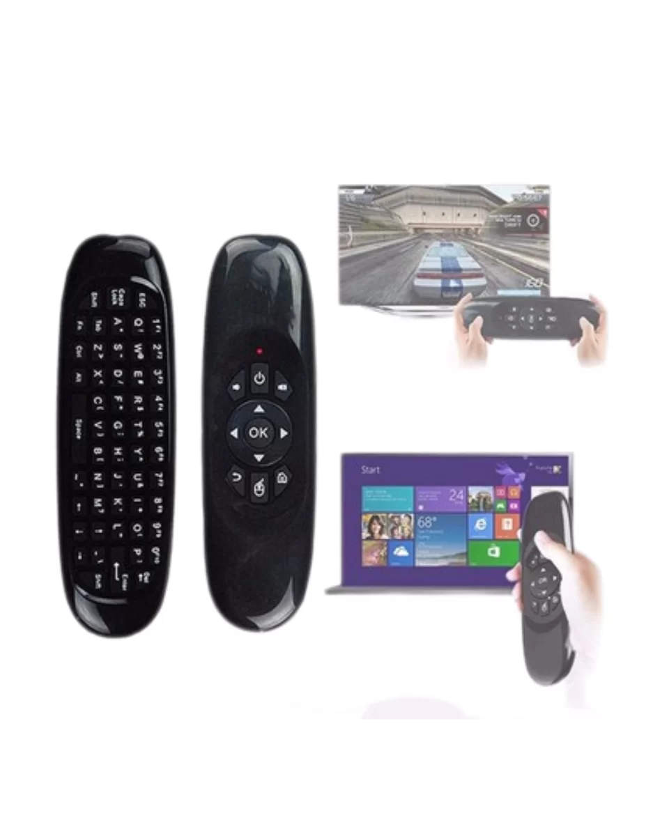 3’ü 1 Arada Kablosuz Hava Mouse Mini Klavye Kumanda Yeni Nesil 3 3’ü 1 Arada Kablosuz Hava Mouse Mini Klavye Kumanda Yeni Nesil - Görsel 3