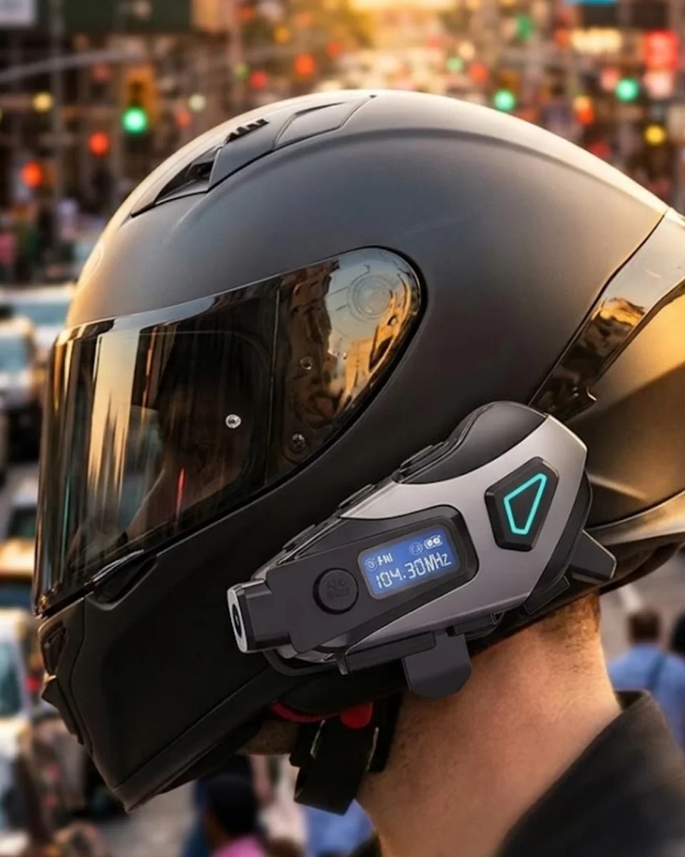 Kask İçi Kablosuz Kulaklık Kamera Fonksiyonlu IPX8 Su Geçirmez ve LED Ekranlı 1 Kask İçi Kablosuz Kulaklık Kamera Fonksiyonlu IPX8 Su Geçirmez ve LED Ekranlı