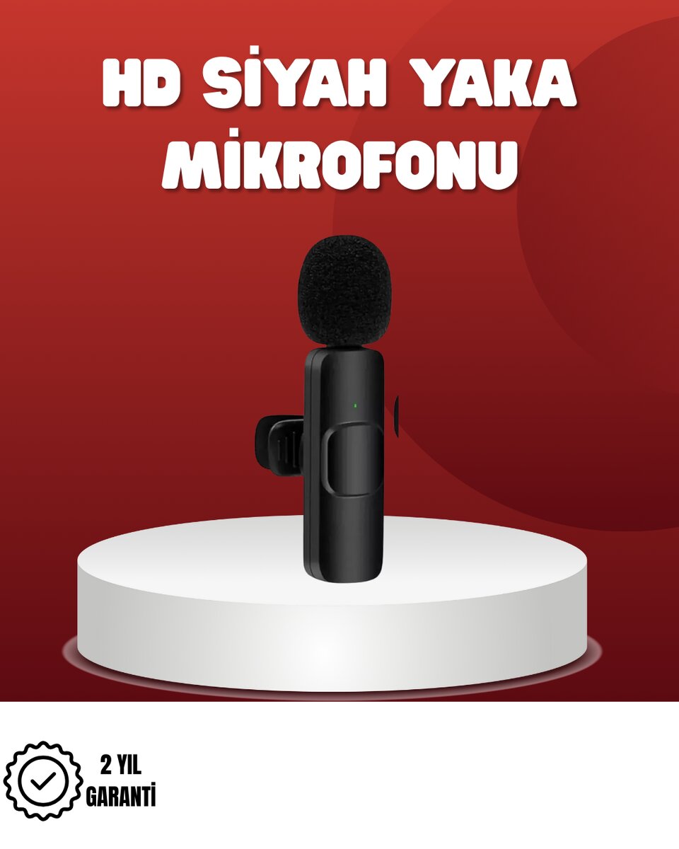 2’li Kablosuz Yaka Mikrofonu iPhone İçin Profesyonel Video Ses 1 2’li Kablosuz Yaka Mikrofonu iPhone İçin Profesyonel Video Ses