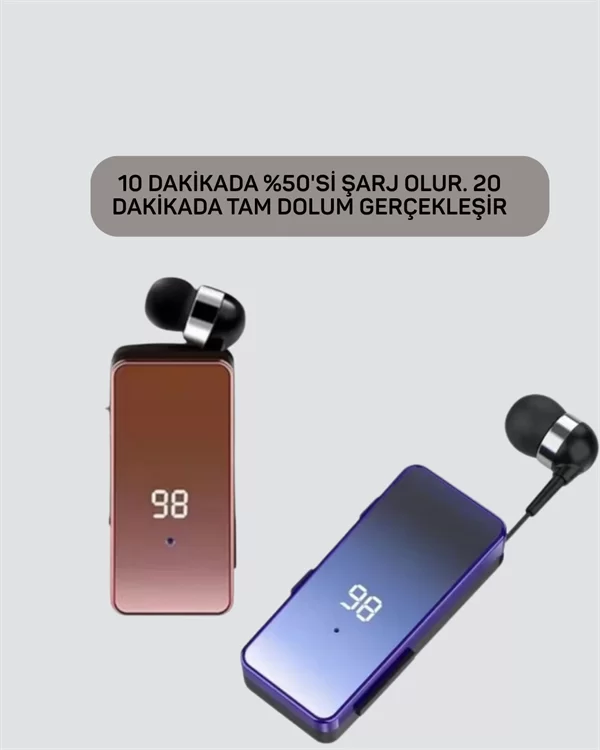 Ultra Hızlı Şarj Özellikli Type-C Bluetooth Kulaklık – 10 Dakikada %50 Şarj 20 Dakikada Tam Dolum Yeni Nesil 3 Ultra Hızlı Şarj Özellikli Type-C Bluetooth Kulaklık – 10 Dakikada %50 Şarj 20 Dakikada Tam Dolum Yeni Nesil - Görsel 3