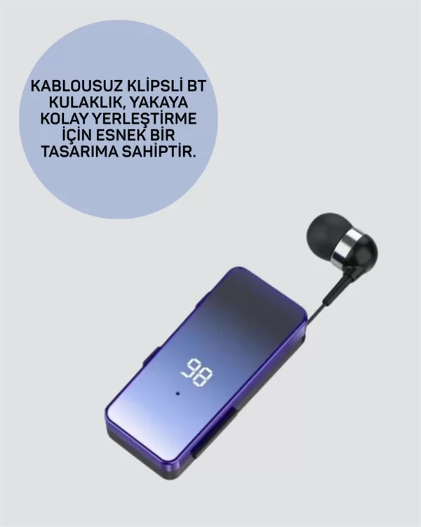 Ultra Hızlı Şarj Özellikli Type-C Bluetooth Kulaklık – 10 Dakikada %50 Şarj 20 Dakikada Tam Dolum Yeni Nesil 2 Ultra Hızlı Şarj Özellikli Type-C Bluetooth Kulaklık – 10 Dakikada %50 Şarj 20 Dakikada Tam Dolum Yeni Nesil - Görsel 2