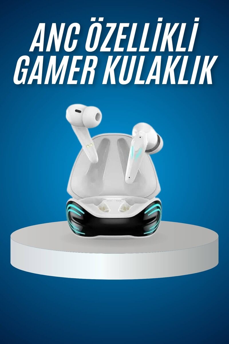 Oyuncu Kulaklığı Mikrofonlu Gürültü Engelleme Gecikme Önleyici Bluetooth Kulaklık 1 Oyuncu Kulaklığı Mikrofonlu Gürültü Engelleme Gecikme Önleyici Bluetooth Kulaklık