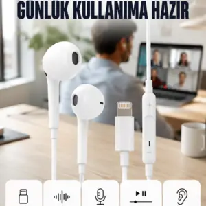 Derin Bas ve Net Ses Özellikli Kulak İçi Kulaklık Yeni Nesil