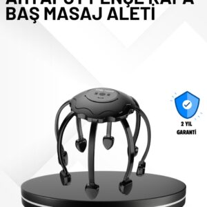 Taşınabilir Kafa Masaj Cihazı Eller Serbest 360° Profesyonel Masaj