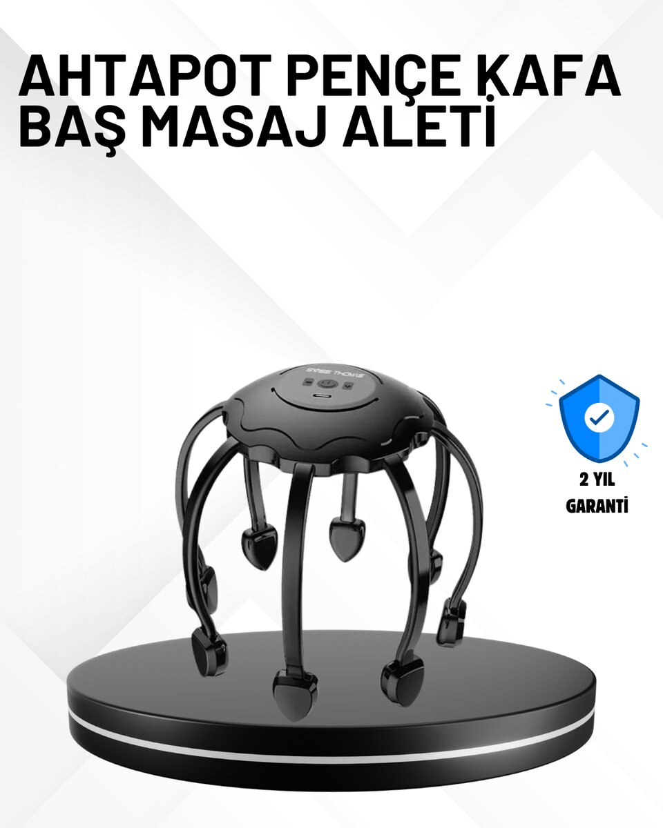 Taşınabilir Kafa Masaj Cihazı Eller Serbest 360° Profesyonel Masaj 1 Taşınabilir Kafa Masaj Cihazı Eller Serbest 360° Profesyonel Masaj