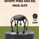 Kafa Masaj Cihazı 8 Motorlu 360 Derece Tam Kapsamlı Rahatlatıcı Masaj