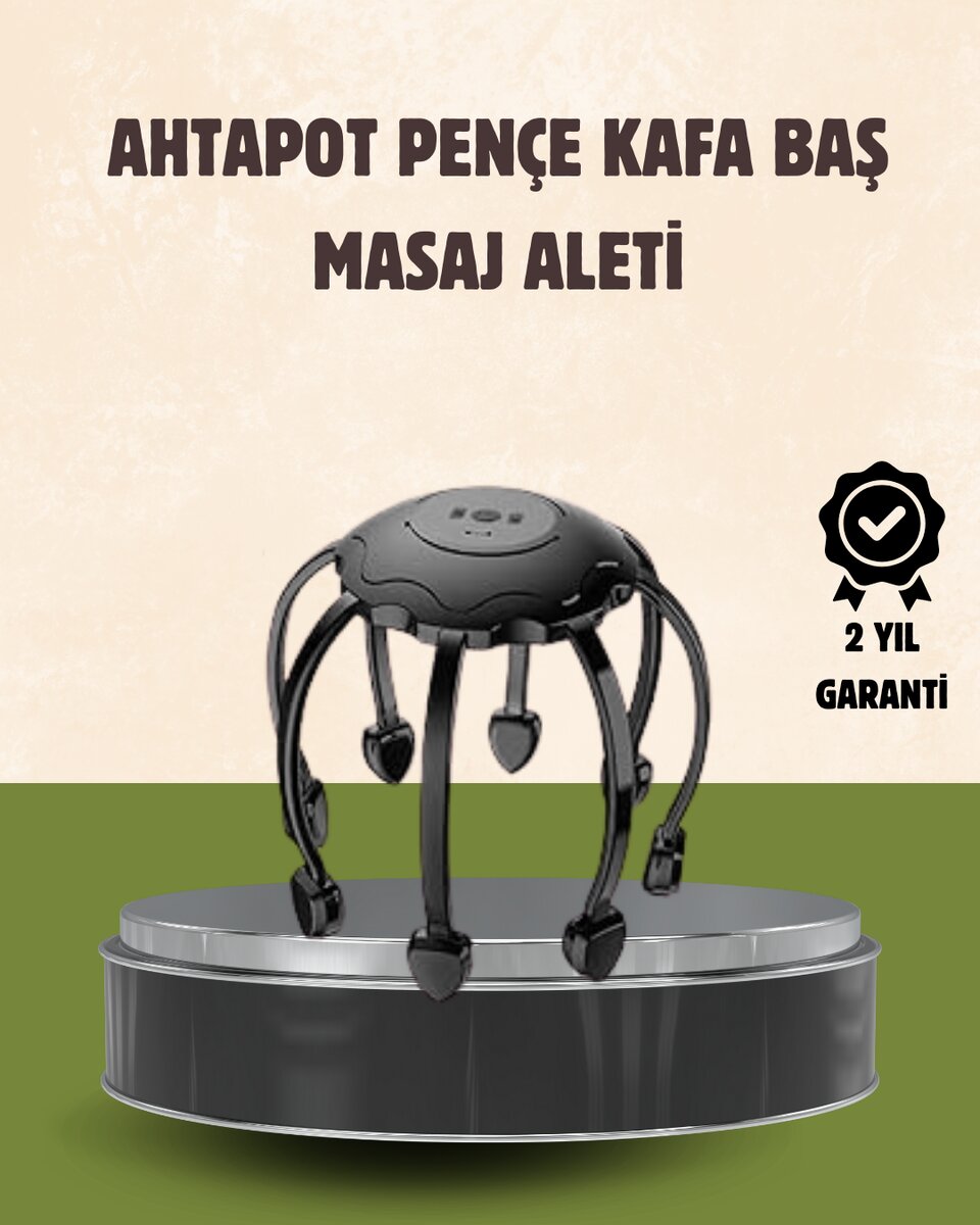 Kafa Masaj Cihazı 8 Motorlu 360 Derece Tam Kapsamlı Rahatlatıcı Masaj 1 Kafa Masaj Cihazı 8 Motorlu 360 Derece Tam Kapsamlı Rahatlatıcı Masaj