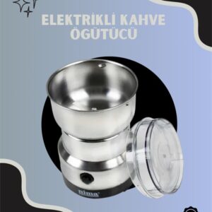 Paslanmaz Çelik Kahve Değirmeni | Düşük Gürültü, Yüksek Devir, Fındık ve Tahıl İçin Uygun