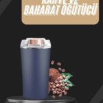 Dayanıklı Paslanmaz Çelik Kolay Kullanım Kahve Ve Baharat Öğütücü