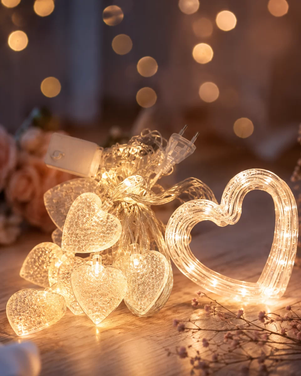 LED Kalp Neon Lamba Dekoratif Romantik Gece ve Ortam Işığı 1 LED Kalp Neon Lamba Dekoratif Romantik Gece ve Ortam Işığı