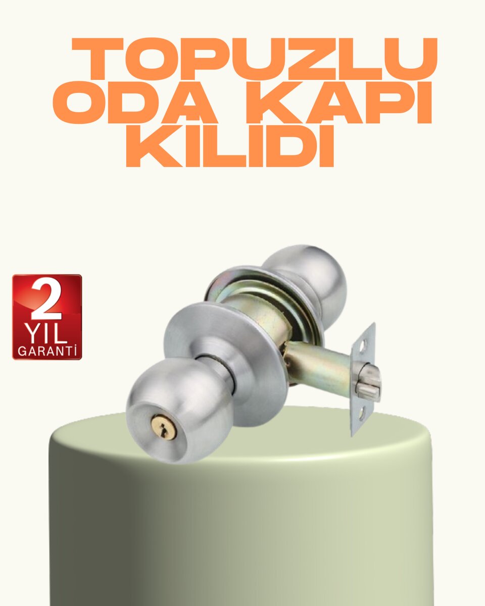 Kolay Montajlı Modern Tasarım Topuzlu Kilit 1 Kolay Montajlı Modern Tasarım Topuzlu Kilit