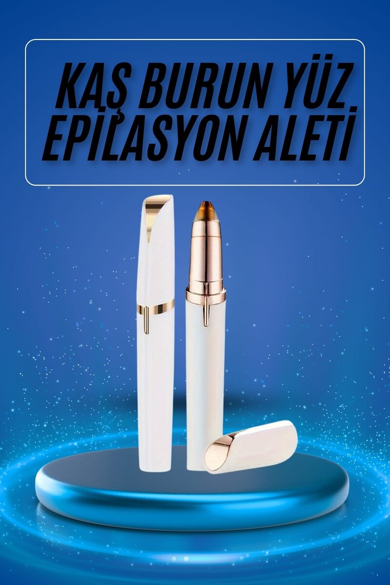 Epilasyon Aleti Tüy Kıl Alma Kaş Bıyık Unisex Yüz Bakım Tıraş Aleti 1 Epilasyon Aleti Tüy Kıl Alma Kaş Bıyık Unisex Yüz Bakım Tıraş Aleti