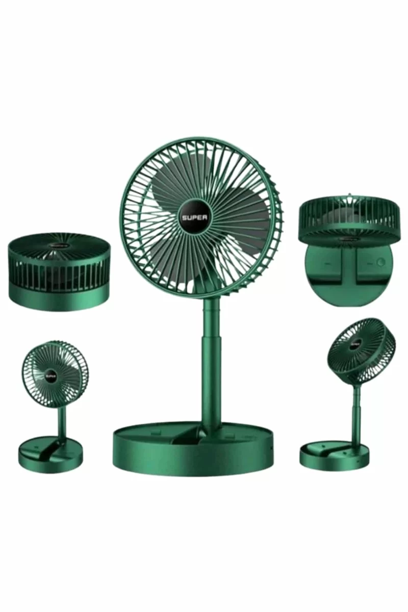 Katlanabilir Usb Şarjlı Masaüstü Soğutucu Mini Fan Telefon Tutucu 3 Katlanabilir Usb Şarjlı Masaüstü Soğutucu Mini Fan Telefon Tutucu - Görsel 3