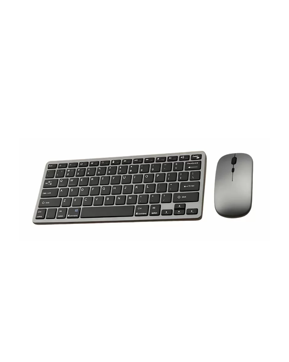 Bluetooth ve 2.4G Destekli Kablosuz Klavye Mouse Seti Şarj Edilebilir 2 Bluetooth ve 2.4G Destekli Kablosuz Klavye Mouse Seti Şarj Edilebilir - Görsel 2