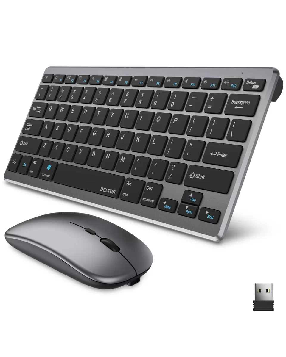 Bluetooth ve 2.4G Destekli Kablosuz Klavye Mouse Seti Şarj Edilebilir 4 Bluetooth ve 2.4G Destekli Kablosuz Klavye Mouse Seti Şarj Edilebilir - Görsel 4