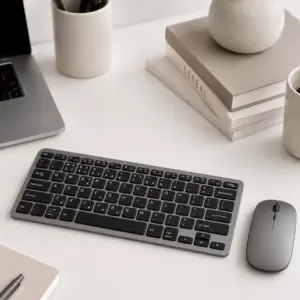 Kablosuz Bluetooth Klavye Mouse Seti Şarjlı Tablet Laptop Uyumlu