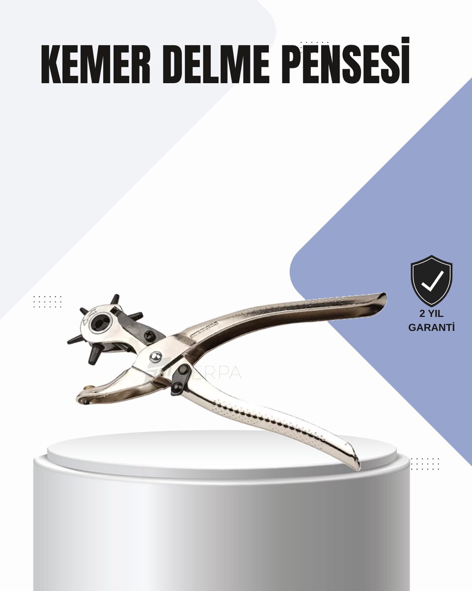 Kemer Delme Pensesi Çok Amaçlı 6 Farklı Delik Boyu Ayarlı Deri Delme Aleti 1 Kemer Delme Pensesi Çok Amaçlı 6 Farklı Delik Boyu Ayarlı Deri Delme Aleti