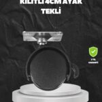 Kilitli 4 cm Evrensel Tekerlek Ayak Tek Adet
