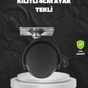 Kilitli 4 cm Evrensel Tekerlek Ayak Tek Adet