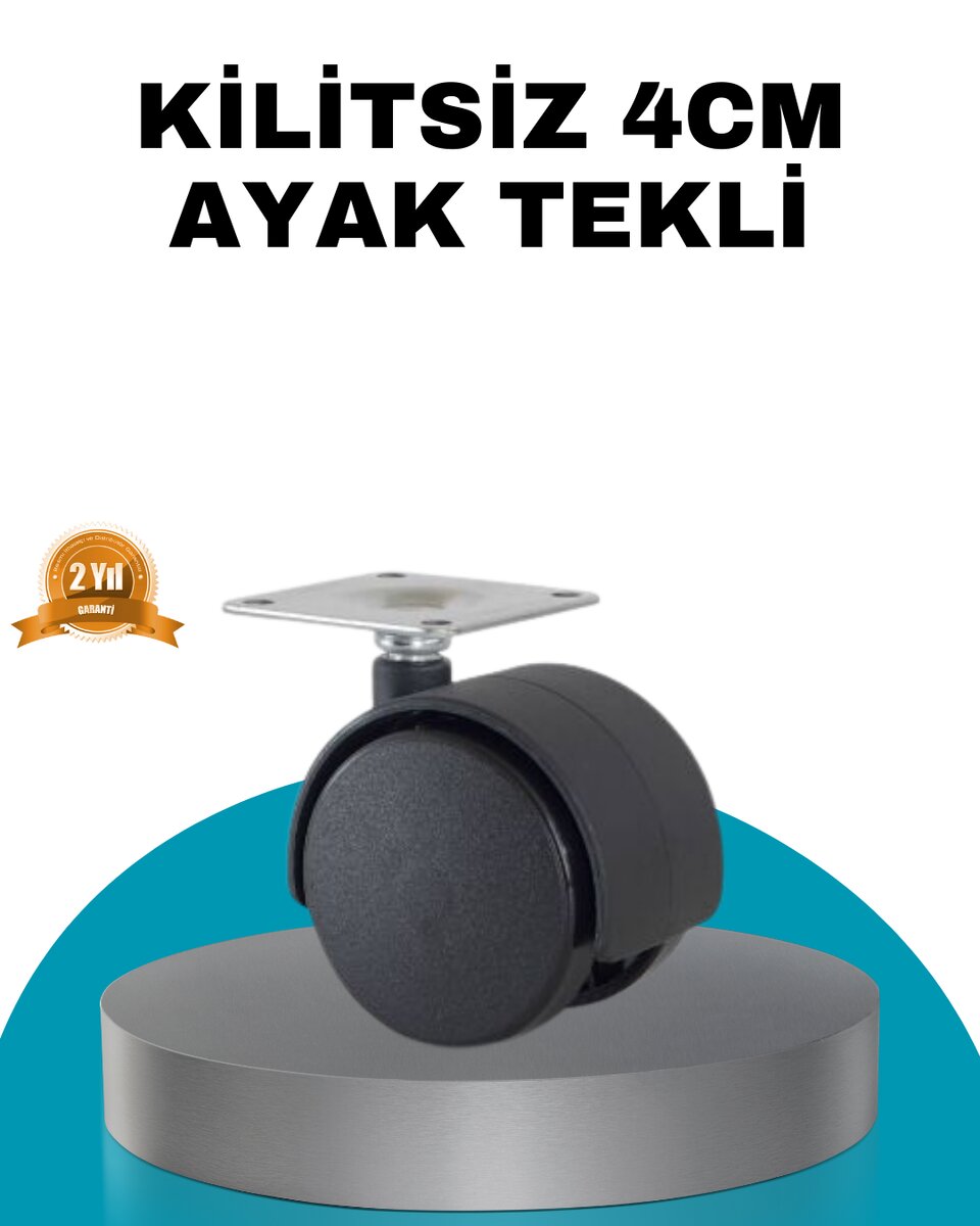 4 cm Kilitsiz Masa Ayağı Tekli Sessiz ve Akıcı Hareket 1 4 cm Kilitsiz Masa Ayağı Tekli Sessiz ve Akıcı Hareket