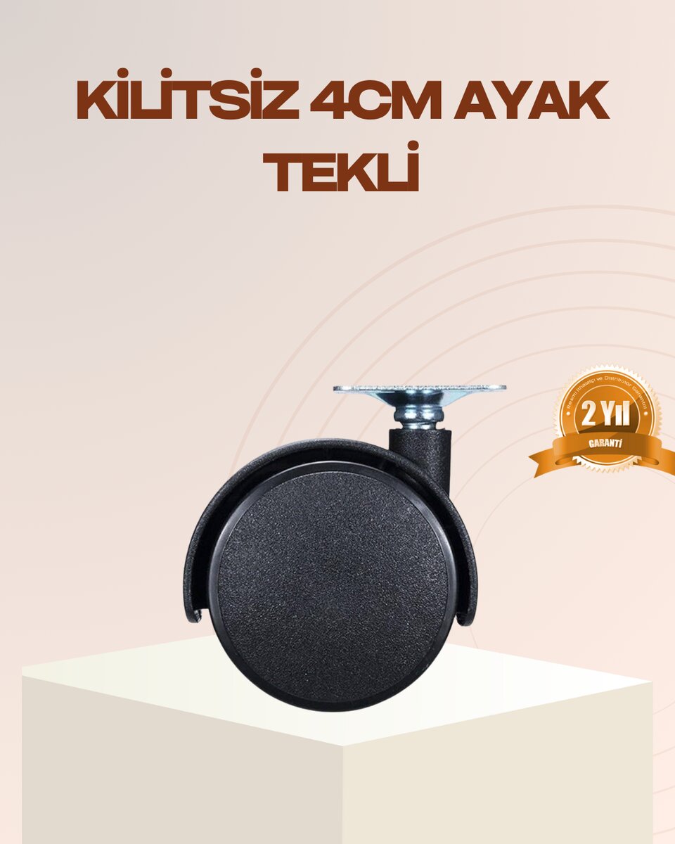 4 cm Kilitsiz Mobilya Ayağı Tekli Kolay Dönen Masa ve Sehpa Ayağı 1 4 cm Kilitsiz Mobilya Ayağı Tekli Kolay Dönen Masa ve Sehpa Ayağı