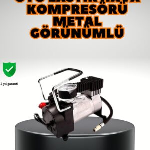 Metal Gövde Lastik Şişirme Kompresörü SUV 4x4 Uyumlu