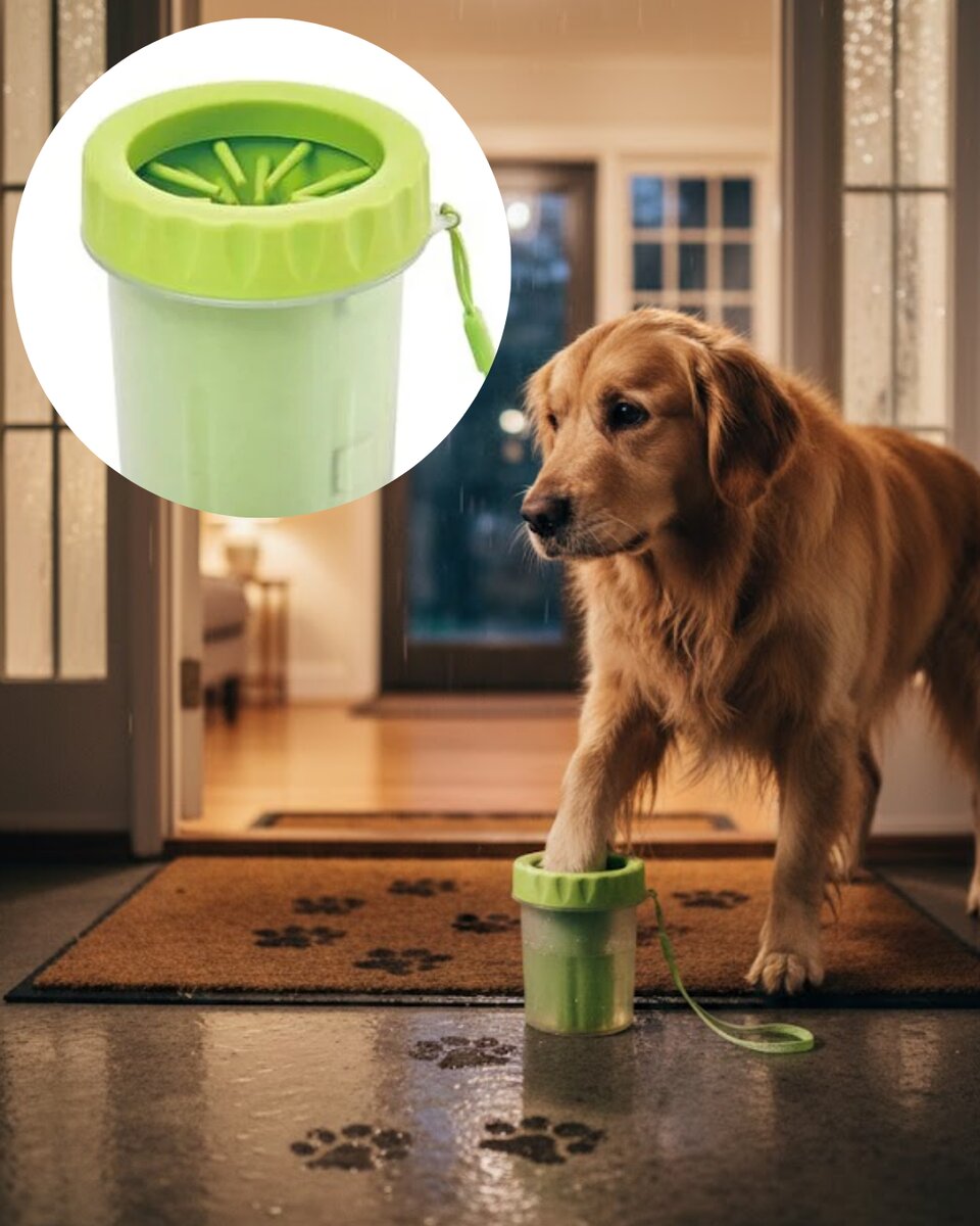 Orta ve Büyük Irk Köpekler İçin Pati Yıkama Kabı Pratik Hijyen Çözümü 1 Orta ve Büyük Irk Köpekler İçin Pati Yıkama Kabı Pratik Hijyen Çözümü