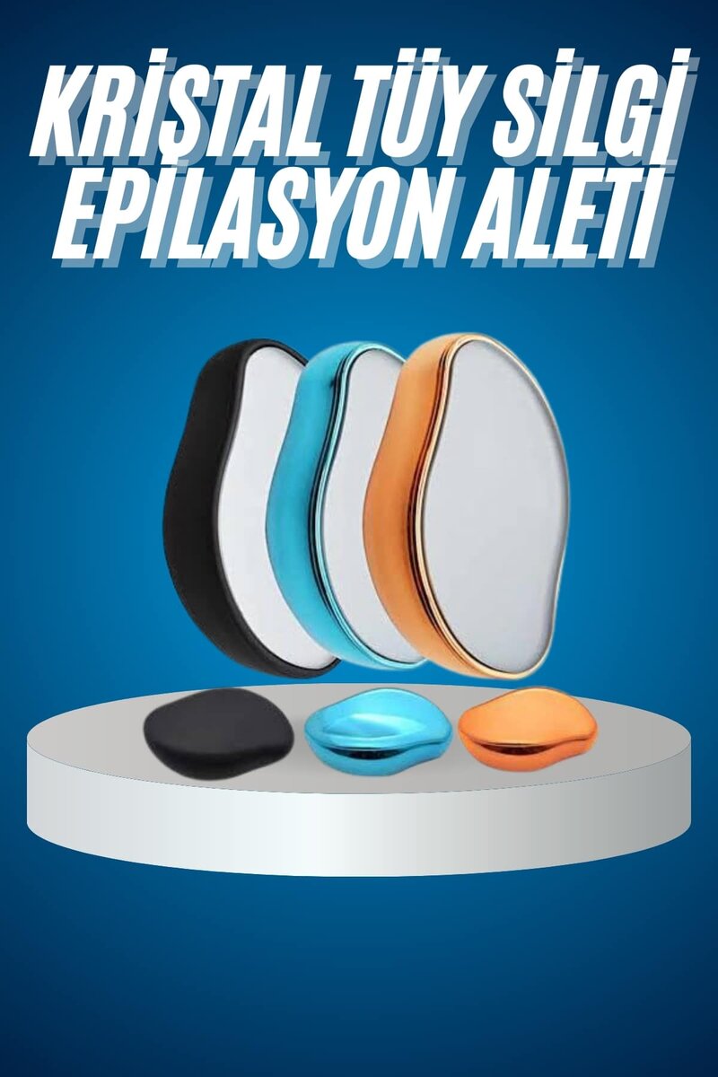 Tüy Silgi Kristal Epilasyon Acısız Ağrısız ve Pratik Epilasyon Aleti 1 Tüy Silgi Kristal Epilasyon Acısız Ağrısız ve Pratik Epilasyon Aleti