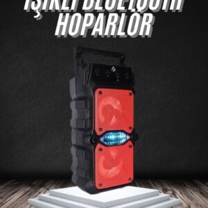Haydiburaya 8 Bluetooth Hoparlör Çift Mikrofonlu Güçlü Ses Kaliteli Kesintisiz Kablosuz