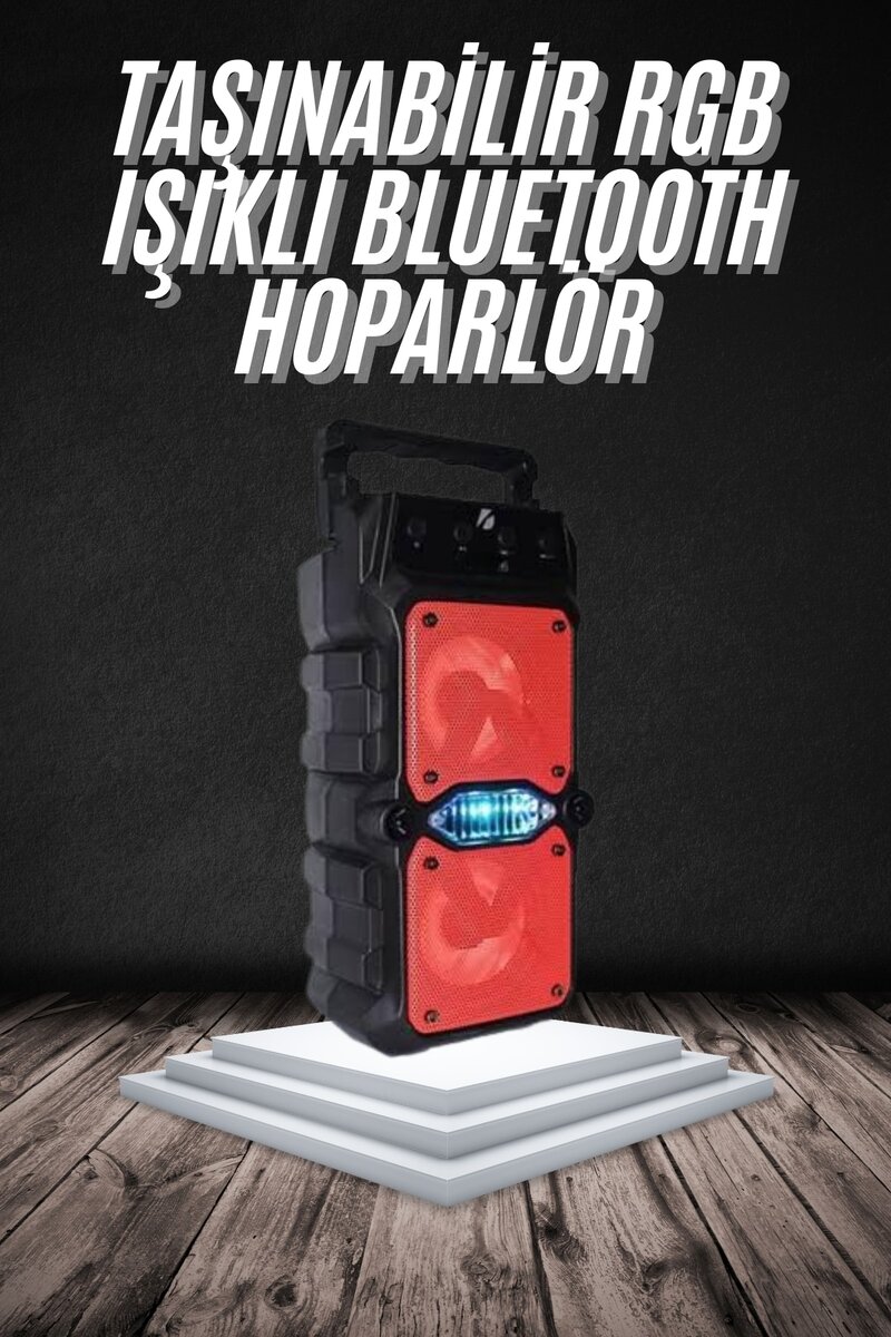 Bluetooth Hoparlör Çift Mikrofonlu Güçlü Ses Kaliteli Kesintisiz Kablosuz 1 Bluetooth Hoparlör Çift Mikrofonlu Güçlü Ses Kaliteli Kesintisiz Kablosuz