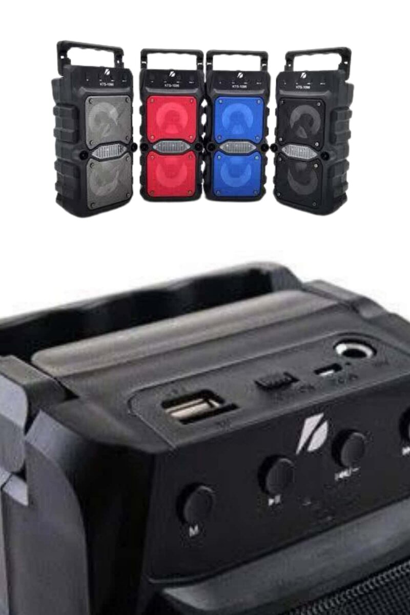 Çift Çıkışlı Güçlü Bataryalı Kablosuz Yüksek Ses Kaliteli Bluetooth Hoparlör 3 Çift Çıkışlı Güçlü Bataryalı Kablosuz Yüksek Ses Kaliteli Bluetooth Hoparlör - Görsel 3