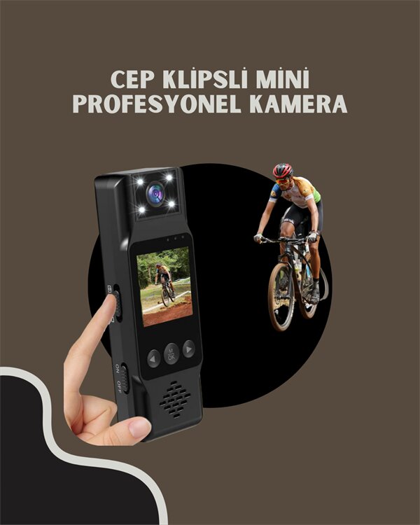 WiFi Özellikli Taşınabilir Kamera – 1.3” TFT Ekran 3MP Fotoğraf 128GB Kart Desteği 1 WiFi Özellikli Taşınabilir Kamera – 1.3” TFT Ekran 3MP Fotoğraf 128GB Kart Desteği